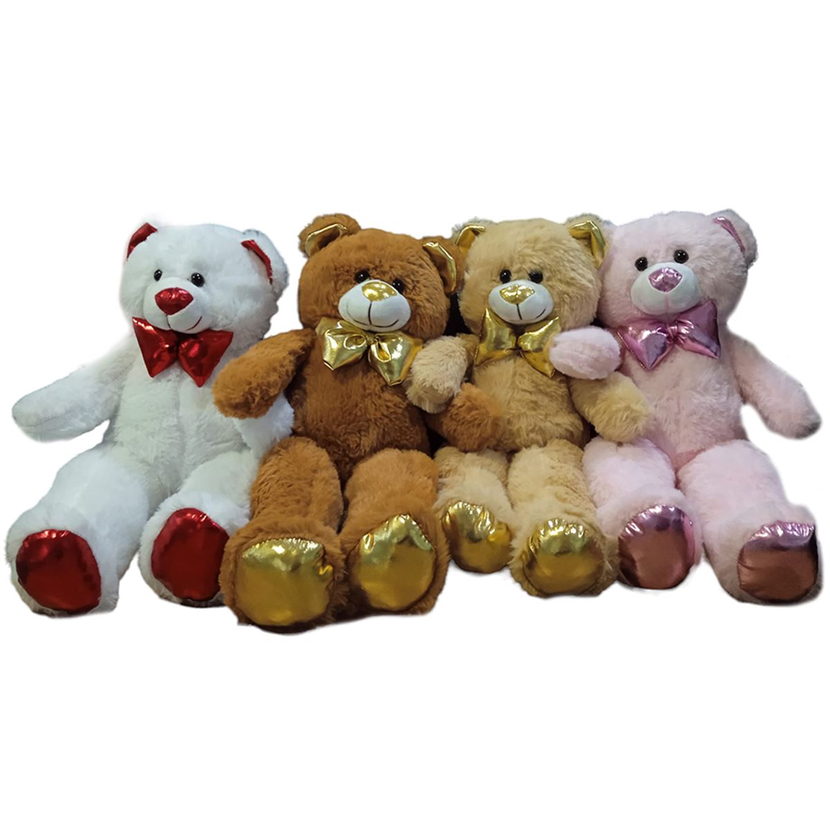 HALLEY PELÜŞ PL62708 UZUN PARLAK AYI 50 CM 1