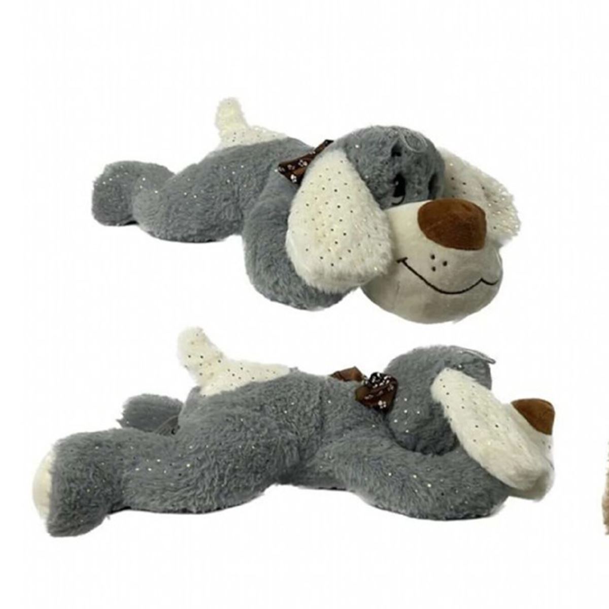 HALLEY PELÜŞ PL63036 YATAN KÖPEK PARLAK KUMAŞ 60 CM 1