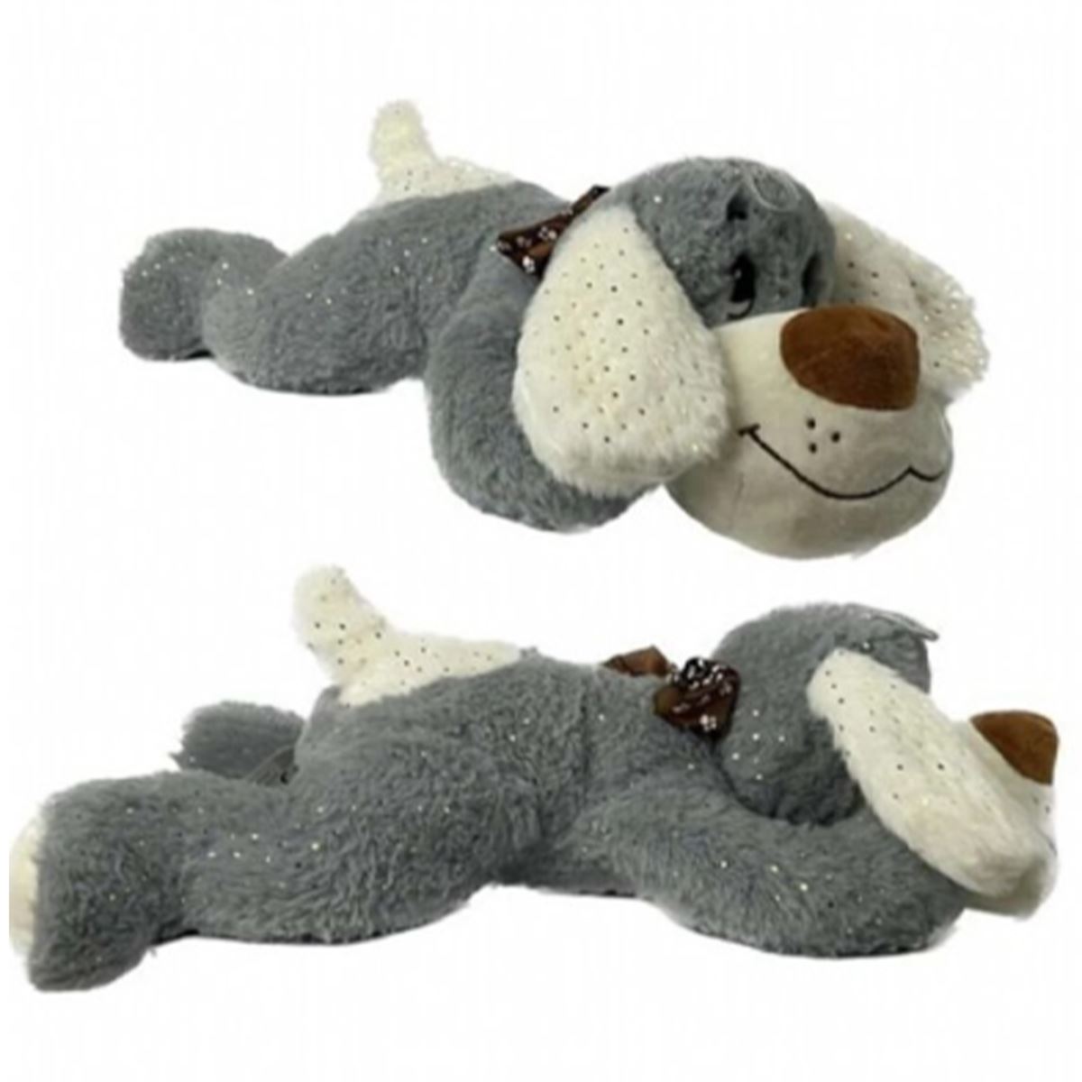 HALLEY PELÜŞ PL63037 YATAN KÖPEK PARLAK KUMAŞ 80 CM 1