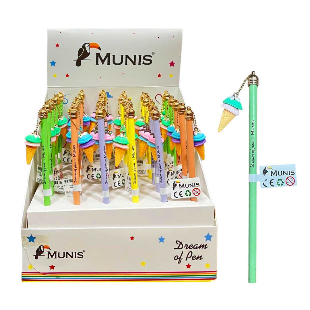 MUNİS KURŞUN KALEM MNS006 KÜLAH DONDURMA BAŞLIKLI 36 LI 1