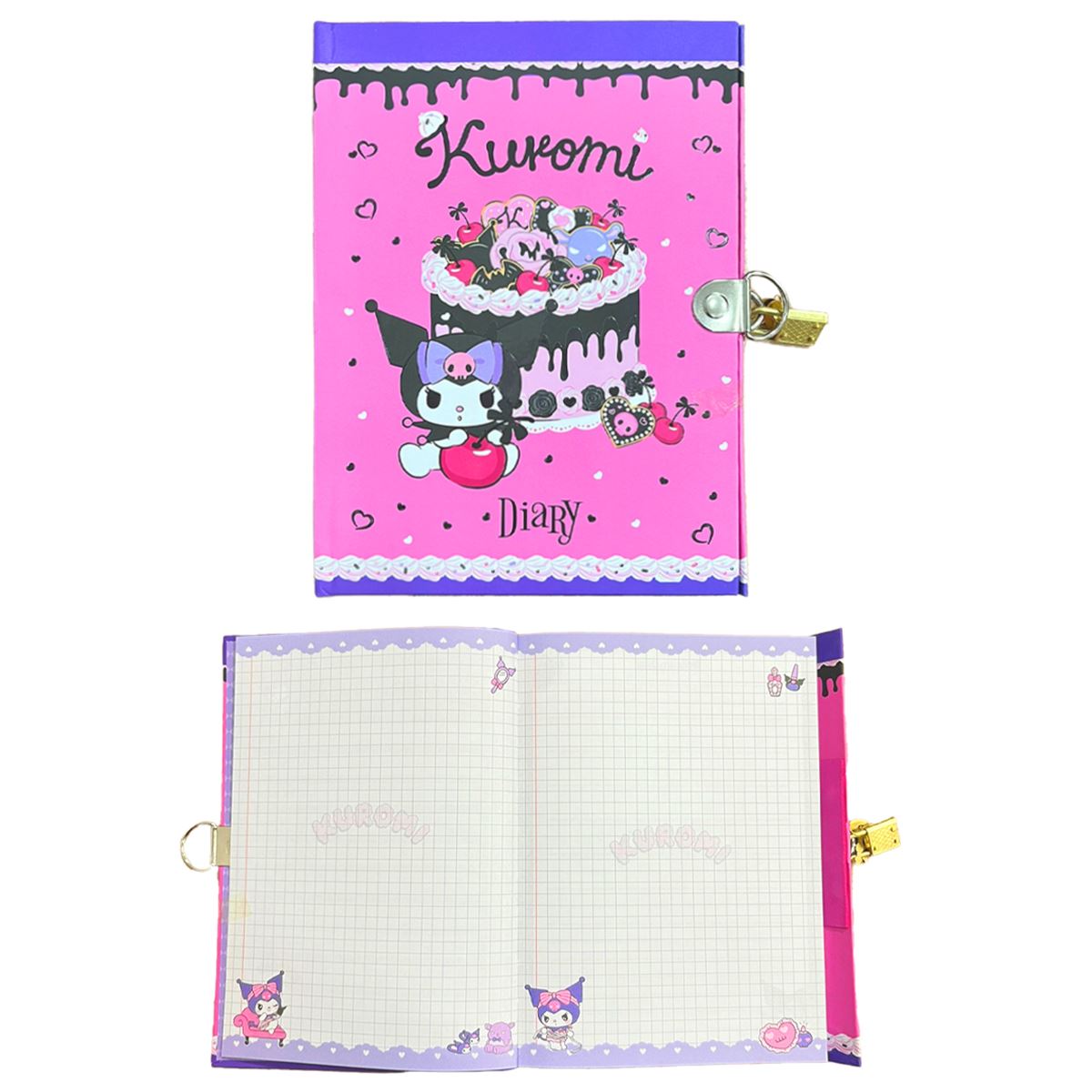 KUROMİ GÜNLÜK 15x21 KİLİTLİ 158-40 1