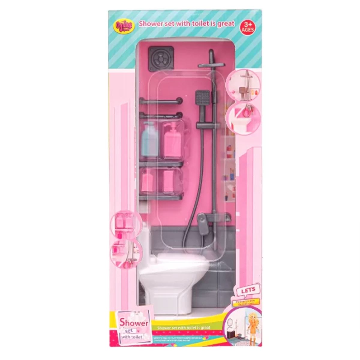 OYDAŞ KLOZETLİ BANYO SETİ 02379 KUTULU 3+ 1