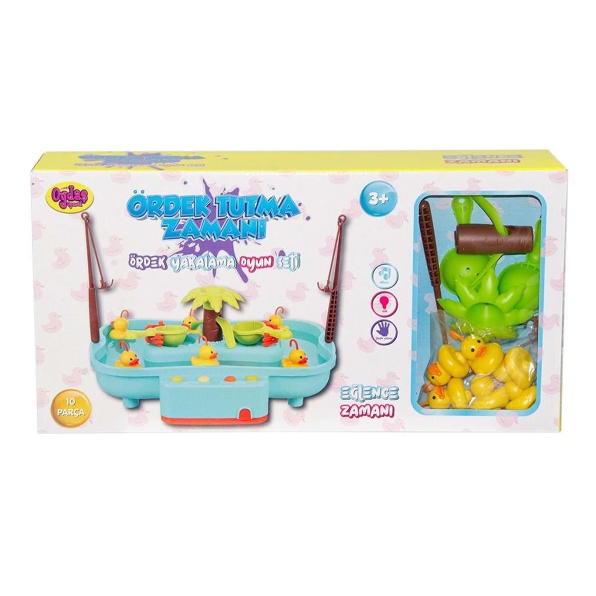 OYDAŞ ÖRDEK YAKALAMA OYUNU 02606 HAVUZLU MÜZİKLİ 10 PARÇA 3+ 1