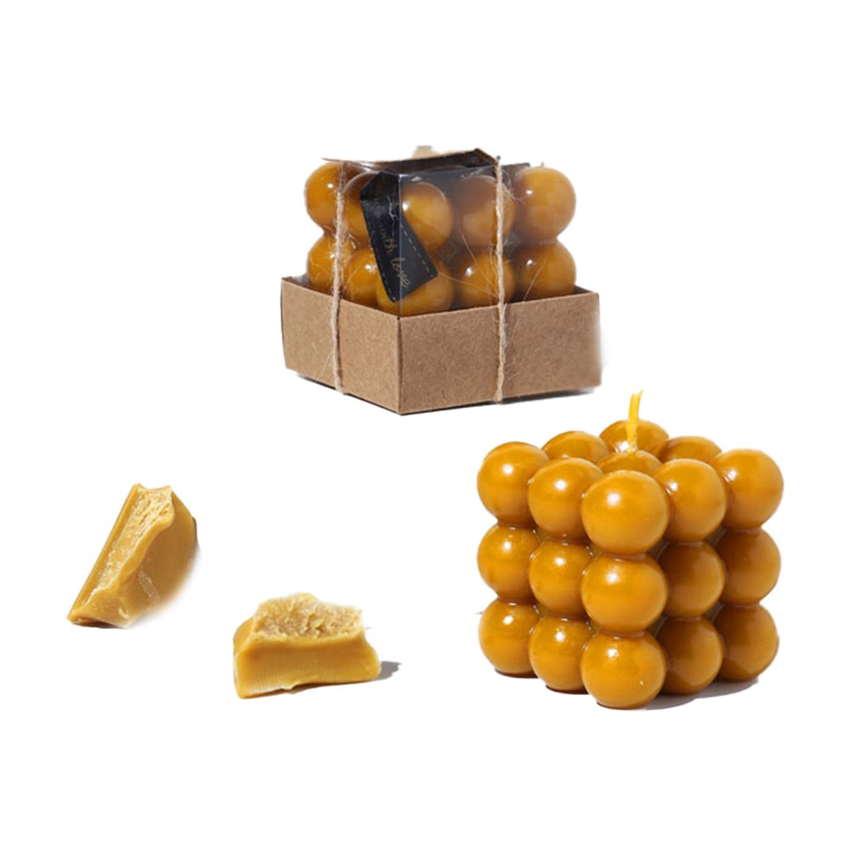 CANDLEBEESWAX BALMUMU MUM BUBBLE 1