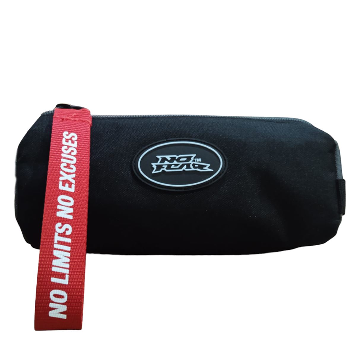 NO FEAR KALEM ÇANTASI 03597 OVAL SİYAH TEK BÖLMELİ 1