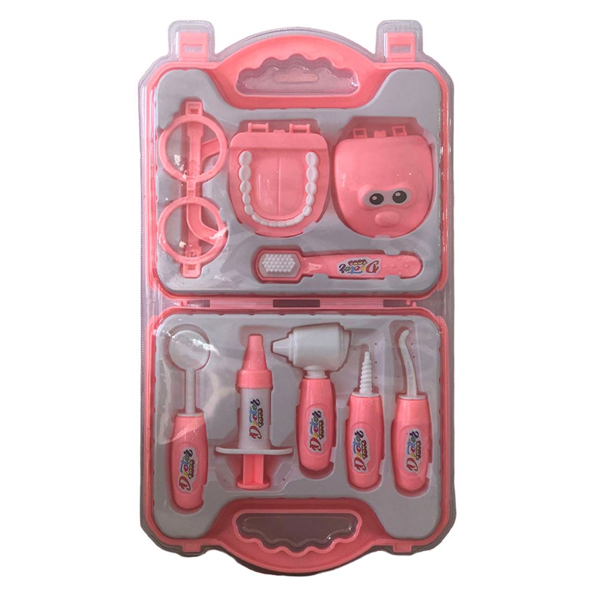 HEROES TOYS ERN-2037 ÇANTALI AĞIZLI KIZ DİŞÇİ SETİ 3+ 1