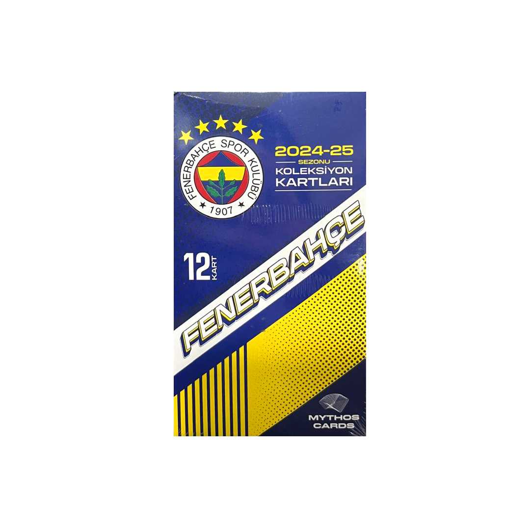 MYTHOS FUTBOLCU KARTLARI FENERBAHÇE 2024-25 SEZON KOLEKSİYON KARTLARI KARTON KUTU 12 KART 3+ 1