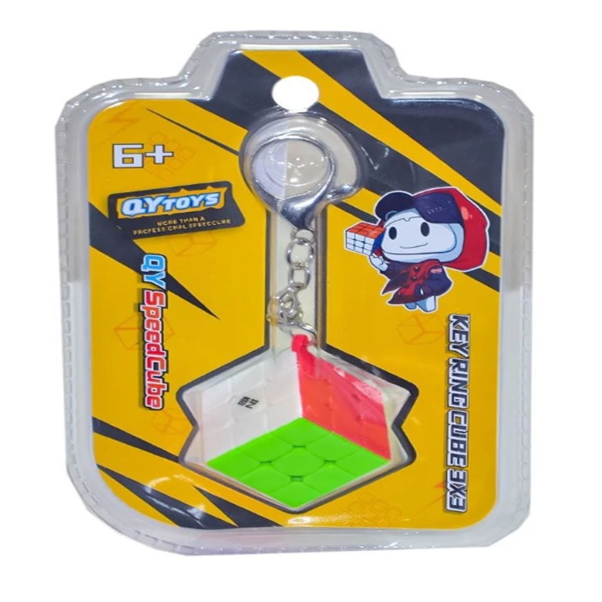 BAŞEL QY SPEED EQY813 3X3 FLAT KÜP ANAHTARLIK 6+ 1