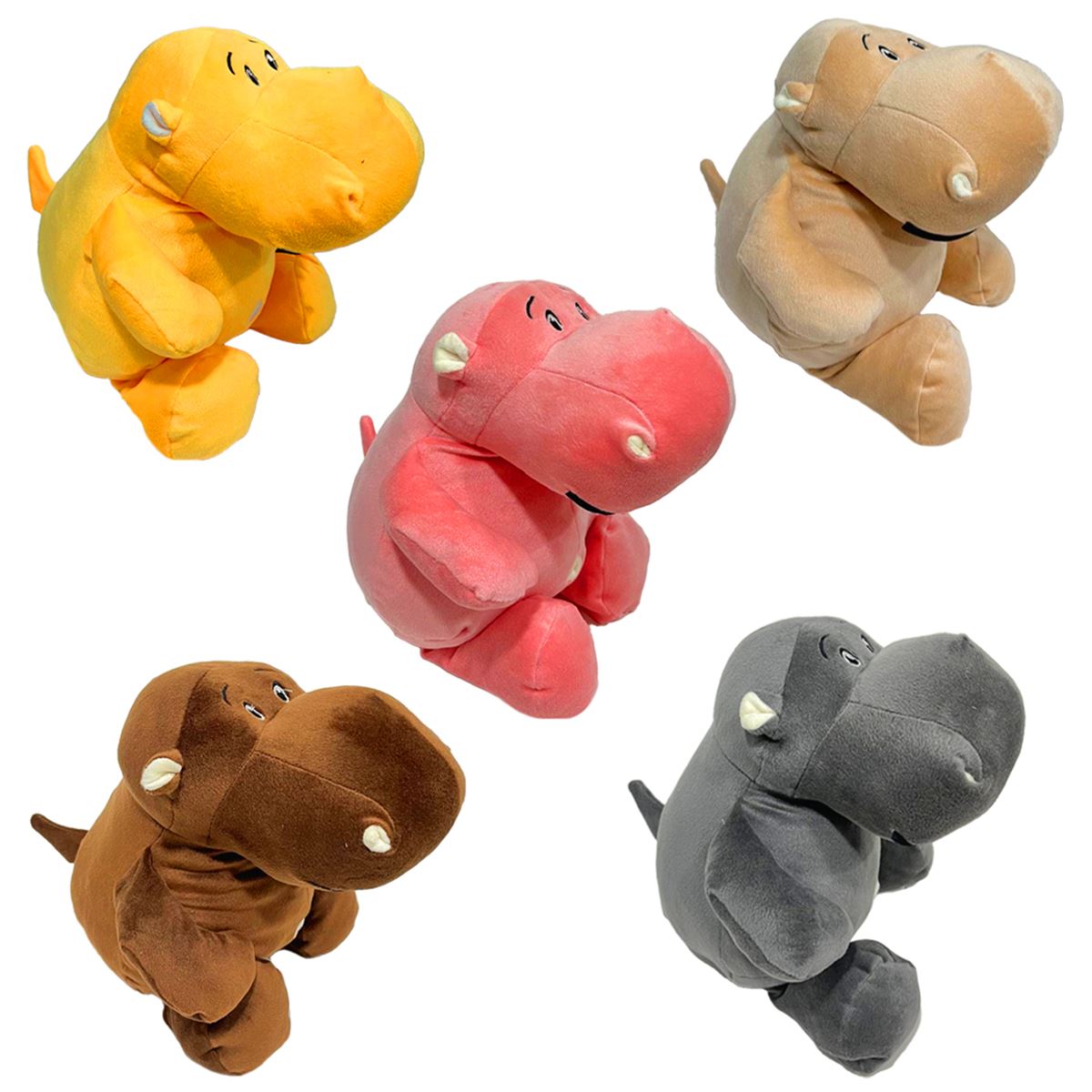 MOONTOYS PELÜŞ HİPOPOTAM 35 CM 1