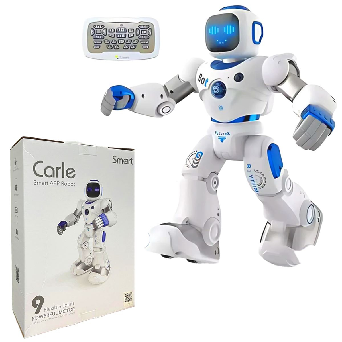 SMART CARLE ROBOT 1088 SES KONTROLLÜ BLUETOOTHLU ŞARJLI 1