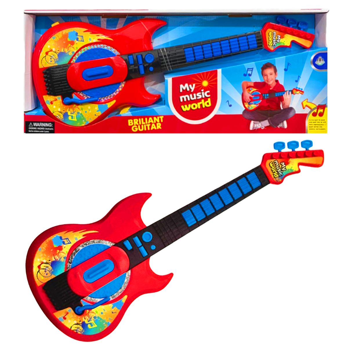 MY MUSİC WORLD ELEKTRONİK GİTAR 6969-63  59 CM 3+ 1