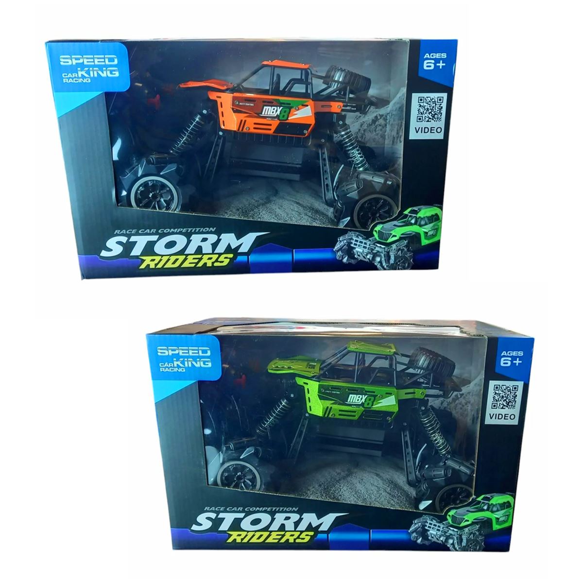 STORM RİDERS KUMANDALI FIRTINA BİNİCİLERİ ARABA 9030-2F F/F 2.4GHZ 1:16 6+ 1