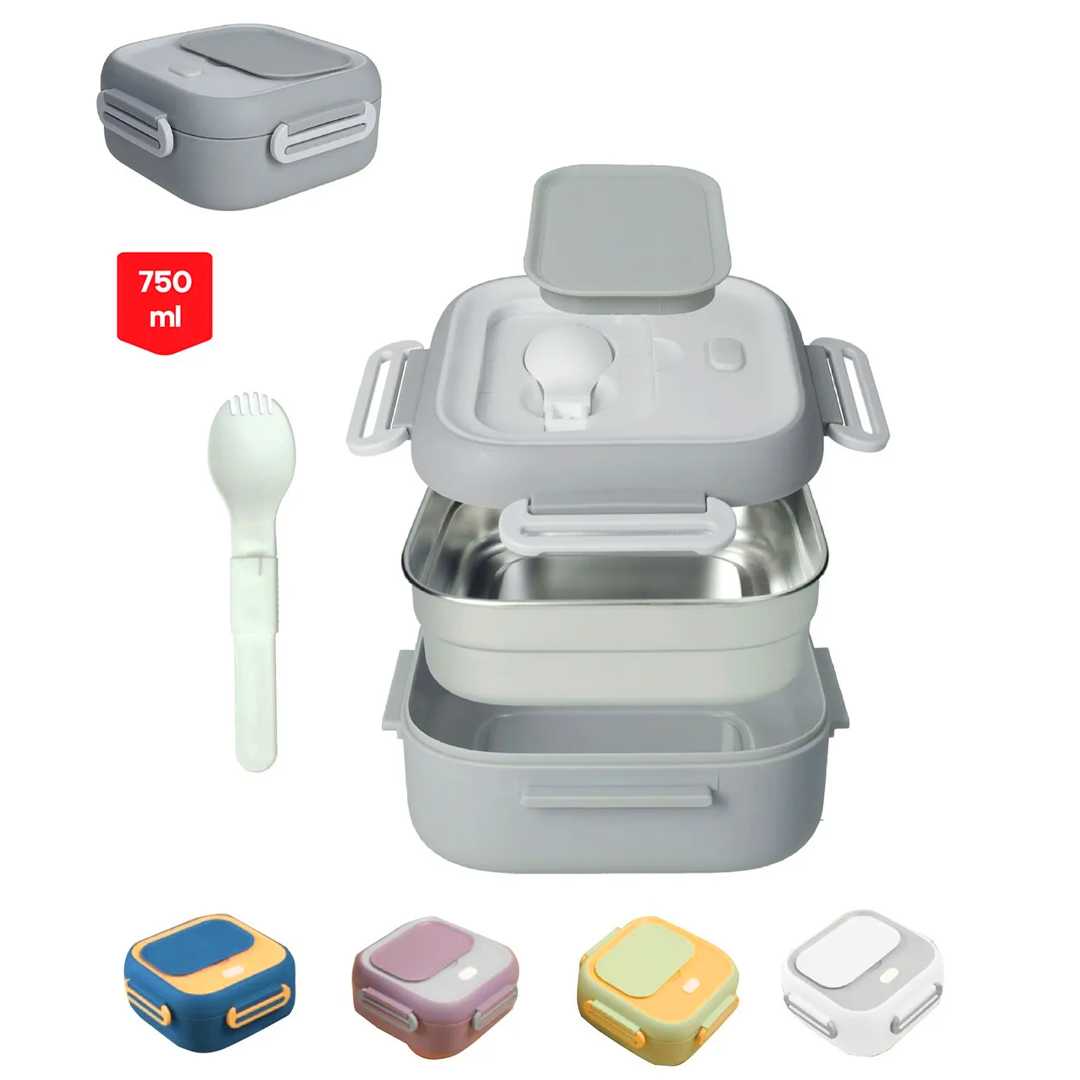 FİXPOİNT PASLANMAZ ÇELİK BESLENME KABI P-1407 750 ML 1