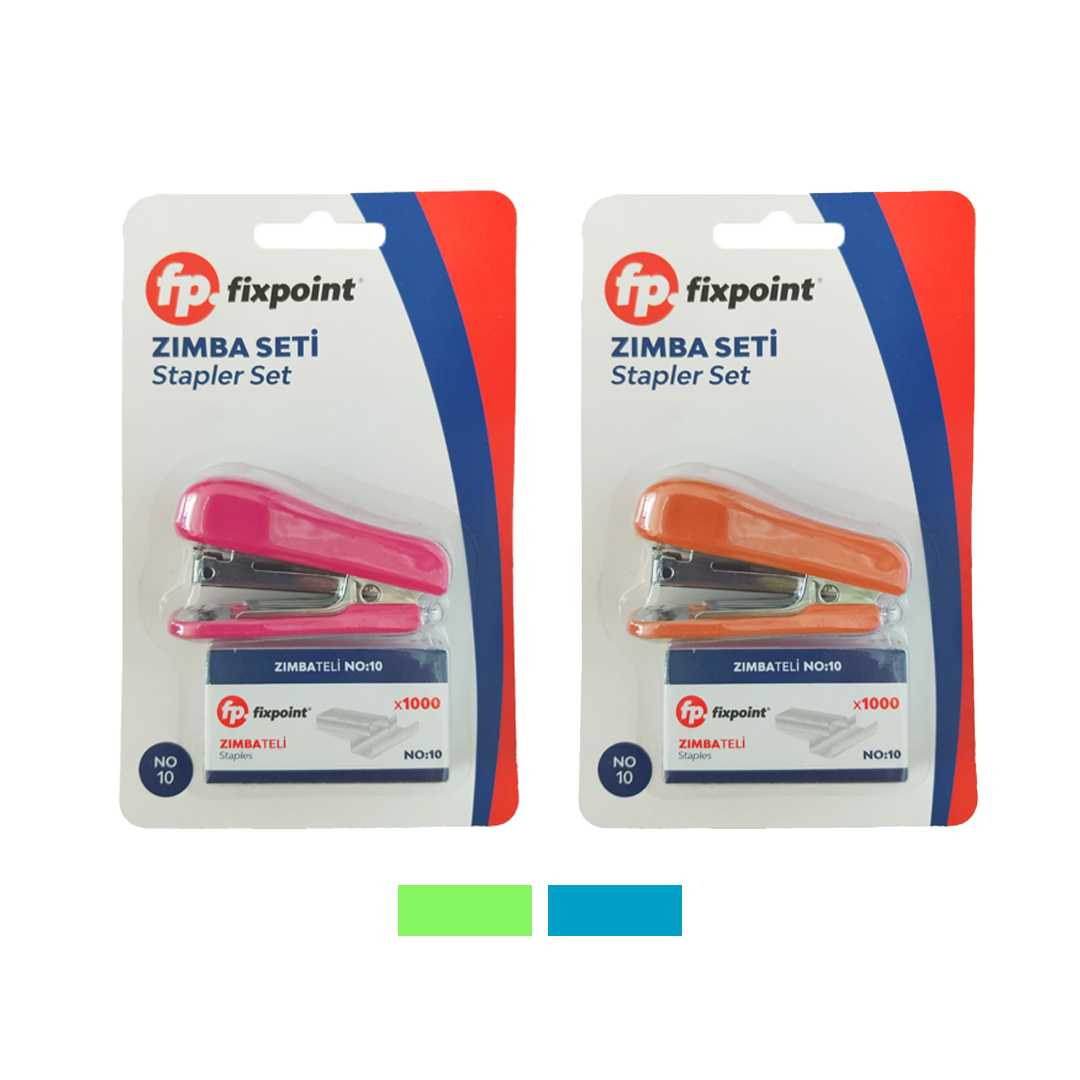 FİXPOİNT ZIMBA MAKİNESİ KÜÇÜK + ZIMBA TELİ SET NO:10 P-1506 1