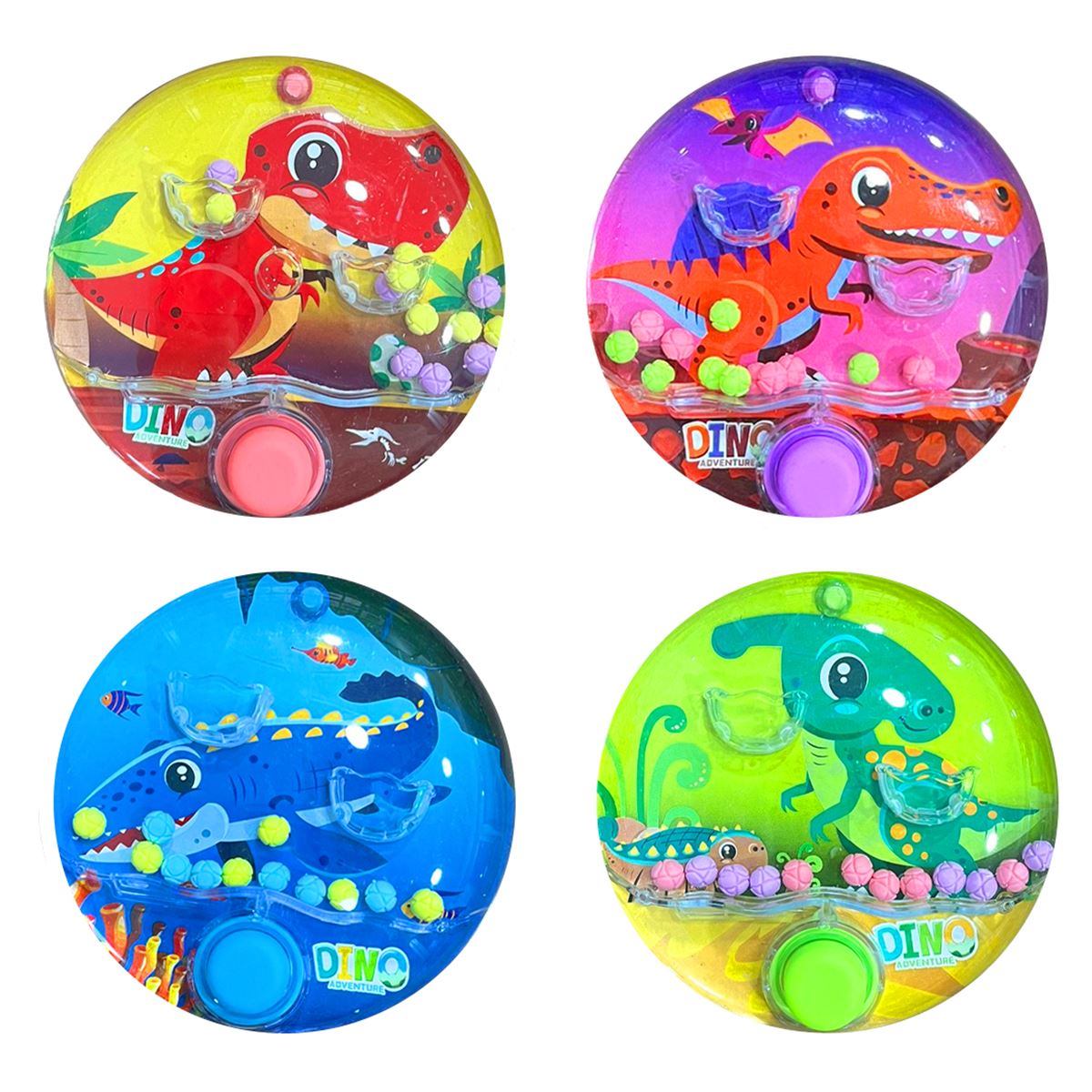 ASYA SU OYUNU 2586D-12 DİNO 4 RENK 12 Lİ 3+ 1