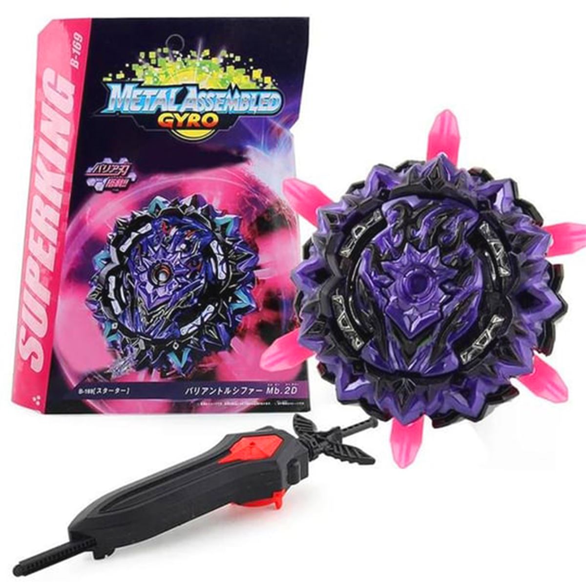 METAL ASSEMBLED GYRO B-169 BEYBLADE 3+ 1