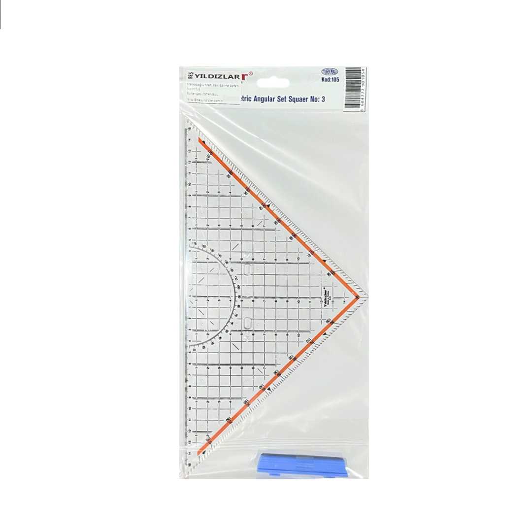 YILDIZLAR GEOMETRİK AÇILI GEO GÖNYE NO:3 105 1