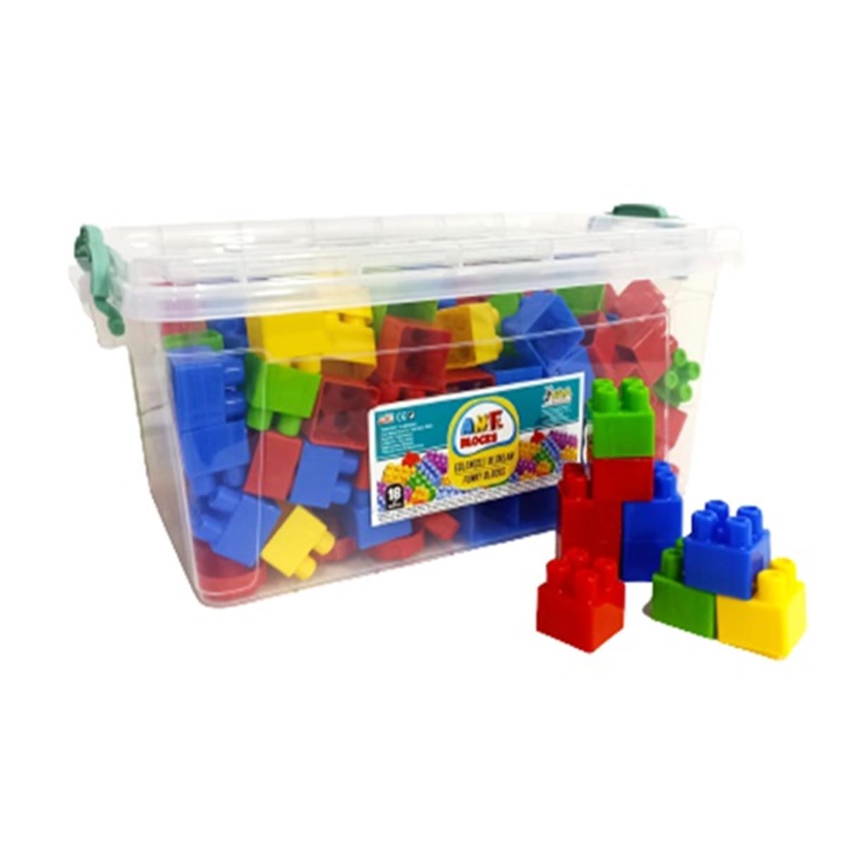 ASYA ANT BLOCKS ANT286 PLASTİK KUTU 286 PARÇA 18M+ 1