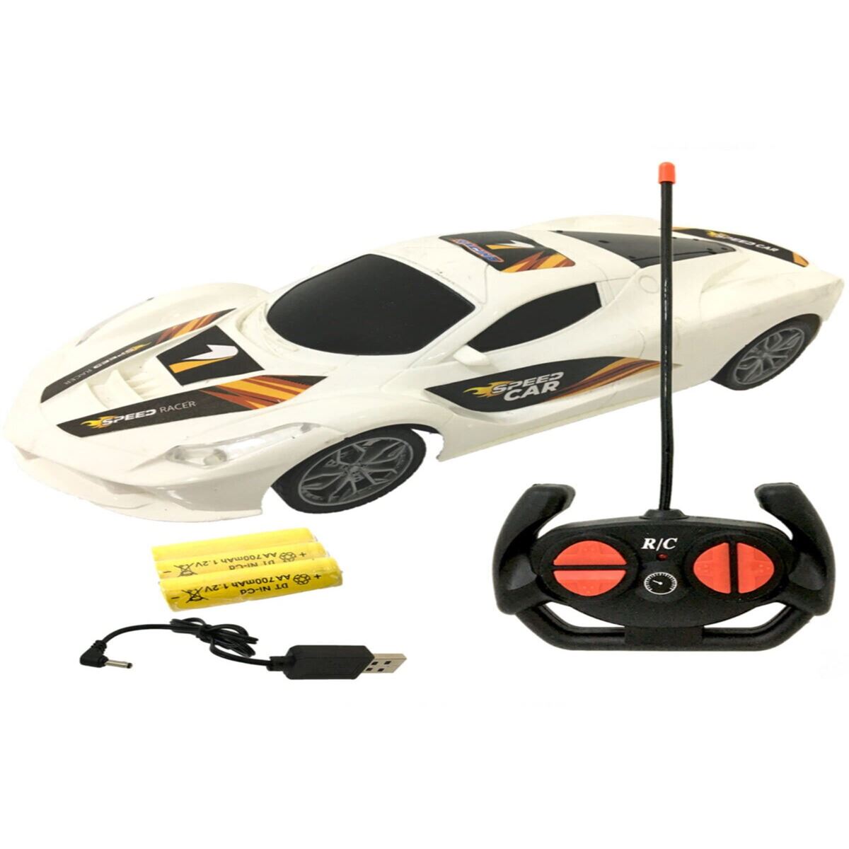 PRESTİJ KUMANDALI ARABA P 1020 SPEED ŞARJLI PİLLİ FONKSİYONLU 1:18 1