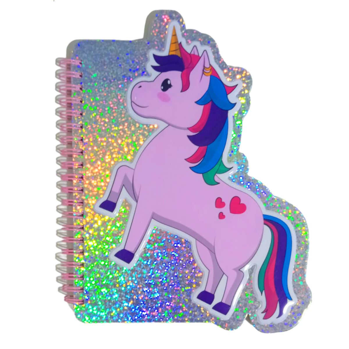 MİSYON NOT DEFTERİ SPİRALLİ UNİCORN KABARTMALI KARAKTER KESİM MSY-5621 1