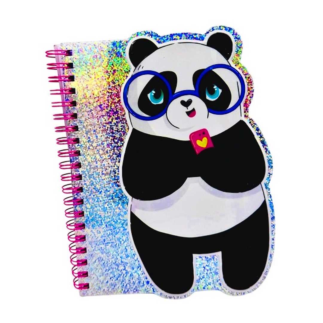 MİSYON NOT DEFTERİ MSY-5640 PANDA SPİRALLİ KABARTMALI KARAKTER KESİM 1