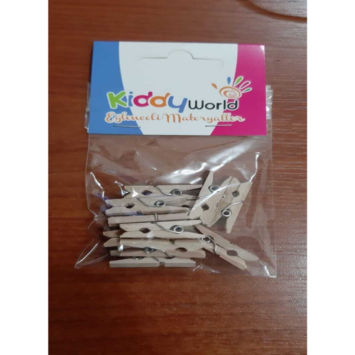 KİDDY MANDAL AHŞAP KÜÇÜK 48 Lİ 0243 1