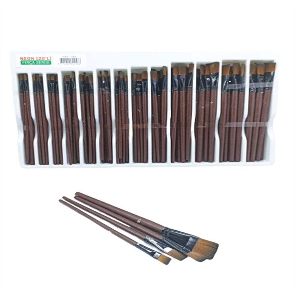 NEON PLUS FIRÇA SETİ HKD-202 120 Lİ 1