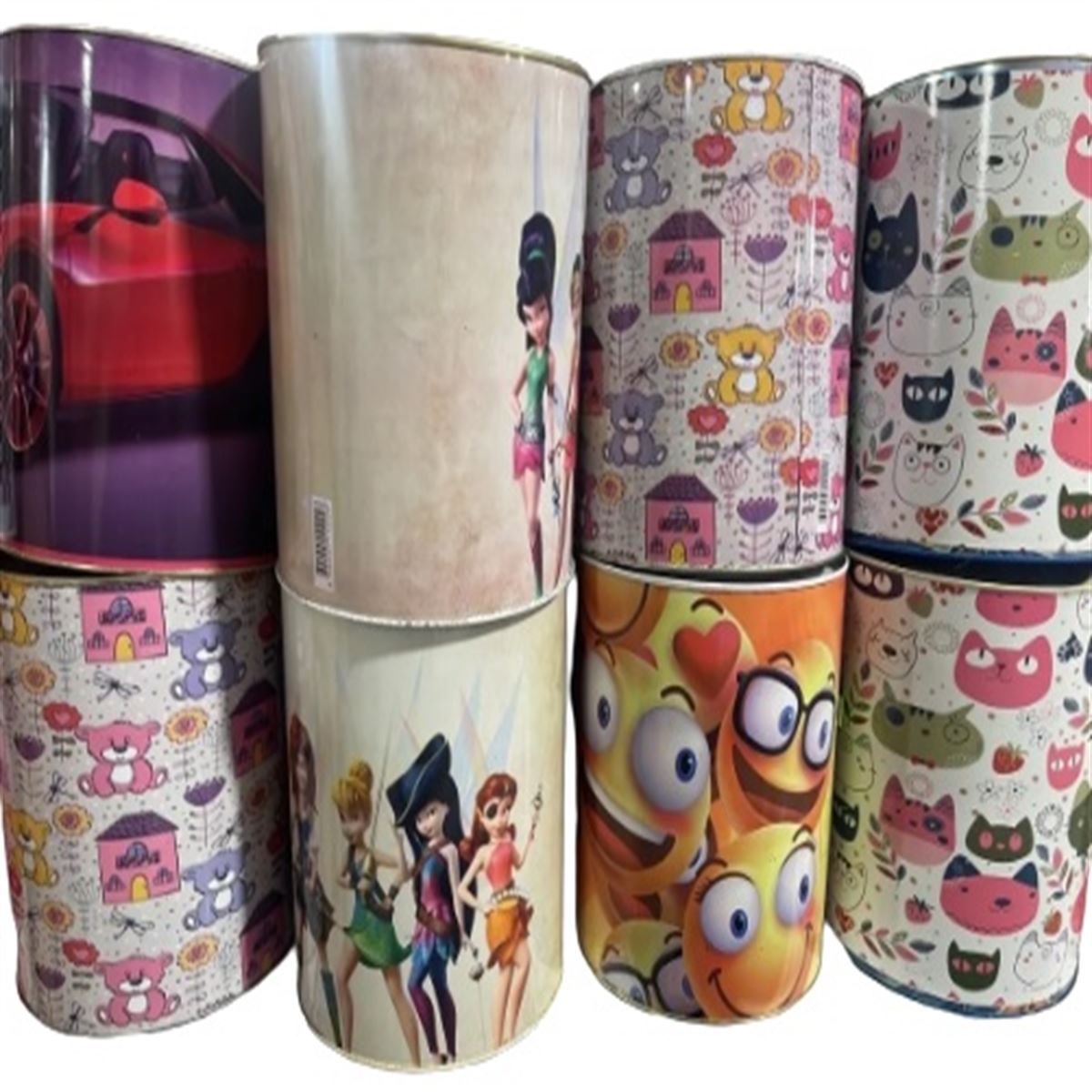 MKC KUMBARA METAL 12 Lİ KARIŞIK DESENLİ 17 CM 1