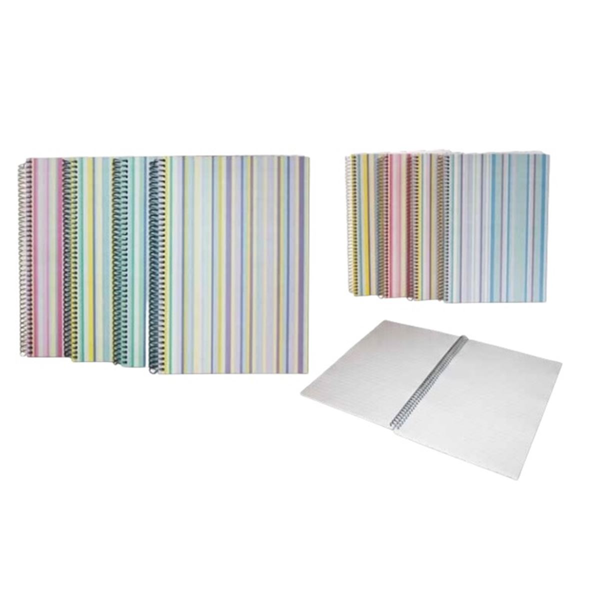 BAYINDIR DEFTER SERT KAPAK SPİRALLİ 17x24 LİME 120 YP DÜZ BAD0679 1