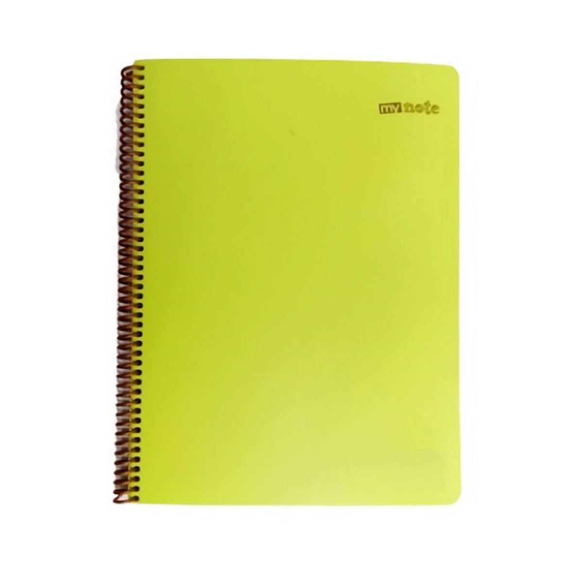 MYNOTE PASTEL DEFTER A4 PP KAPAK SPİRALLİ 80 YP KARELİ İVORY 70 GR 3 LÜ YEŞİL MPA-YE-A480-K 1