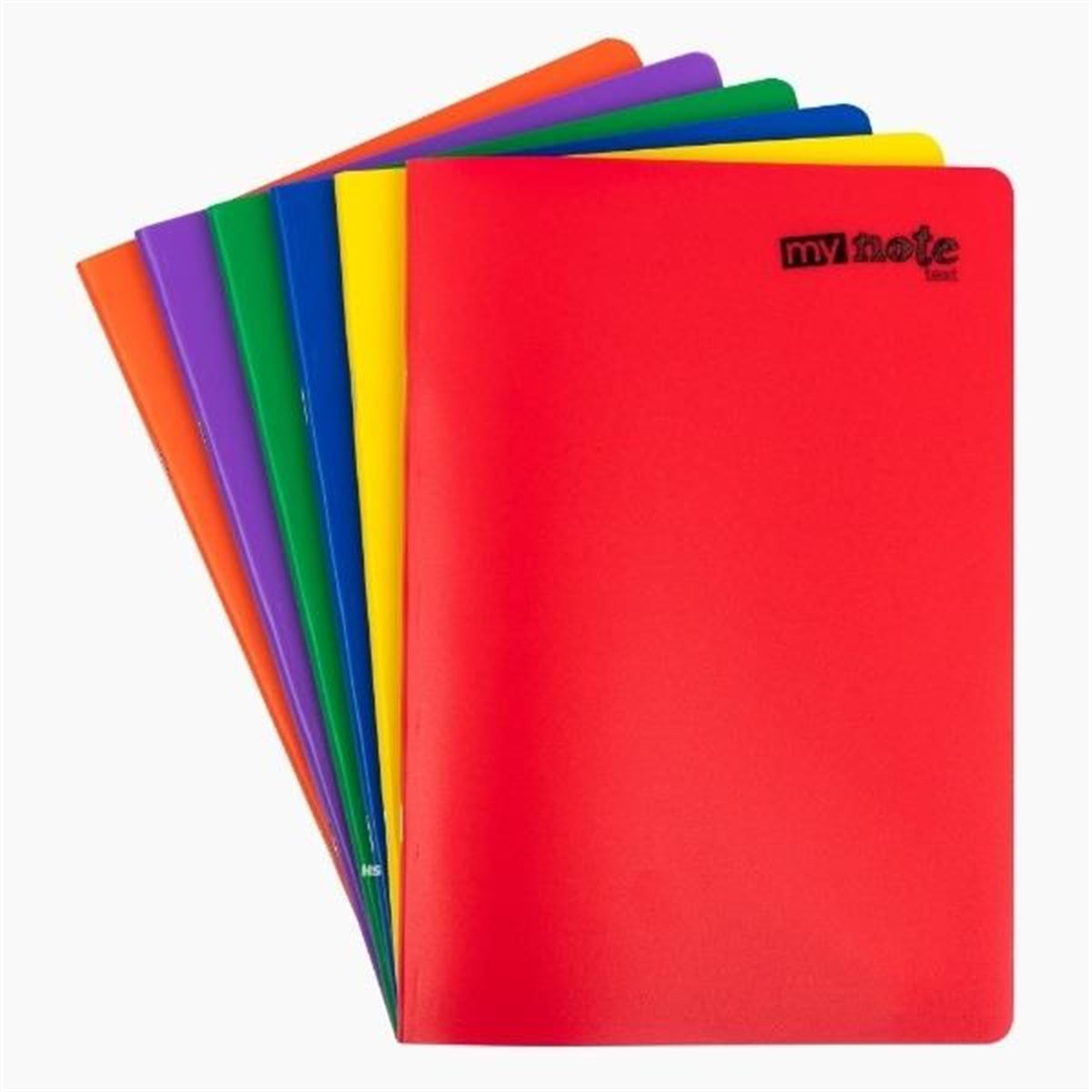 TEXT NEON DEFTER A4 PP KAPAK DİKİŞLİ 72 YP KARELİ 12 Lİ MTXNE-A472-K 1