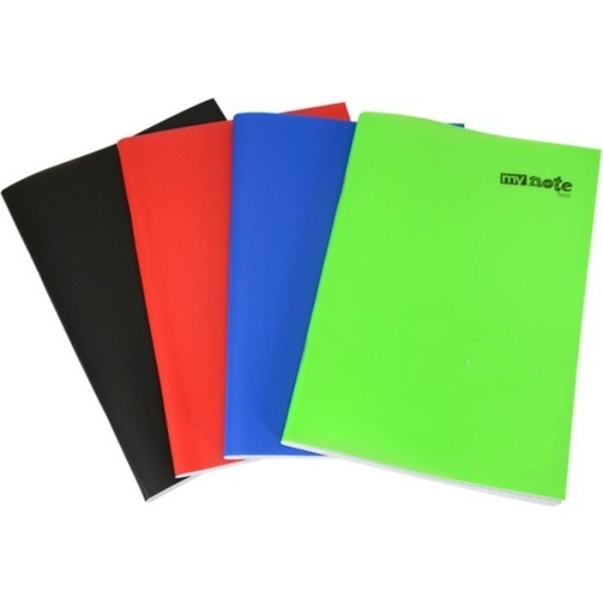TEXT NEON DEFTER A4 PP KAPAK DİKİŞLİ 60 YP ÇİZGİLİ 12 Lİ MTXNE-A460-Ç 1