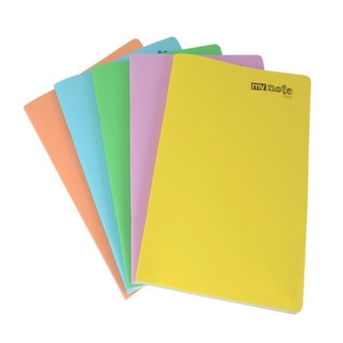 TEXT PASTEL DEFTER A5 PP KAPAK DİKİŞLİ 40 YP ÇİZGİLİ 12 Lİ MTXPA-A540-Ç 1
