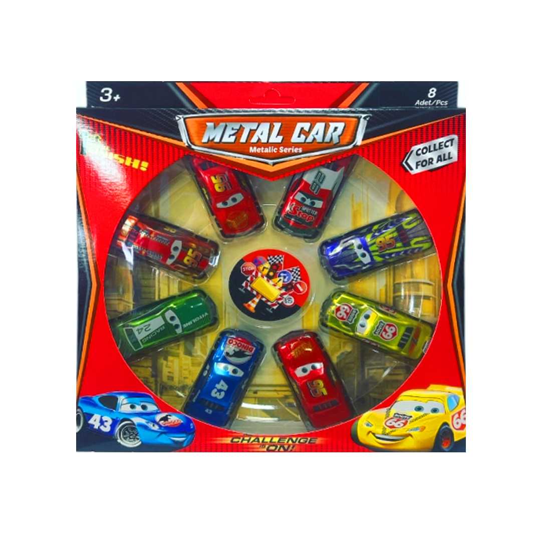 BEREN METAL ARABA BRN-2455 METALİK SERİ 8 ADET 3+ 1