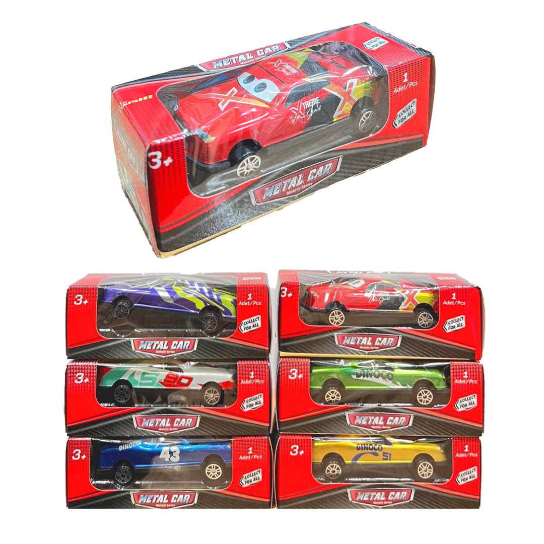 BEREN METAL ARABA BRN-2479 TEKLİ METALİK SERİ KUTULU STANDLI 96 LI 3+ 1