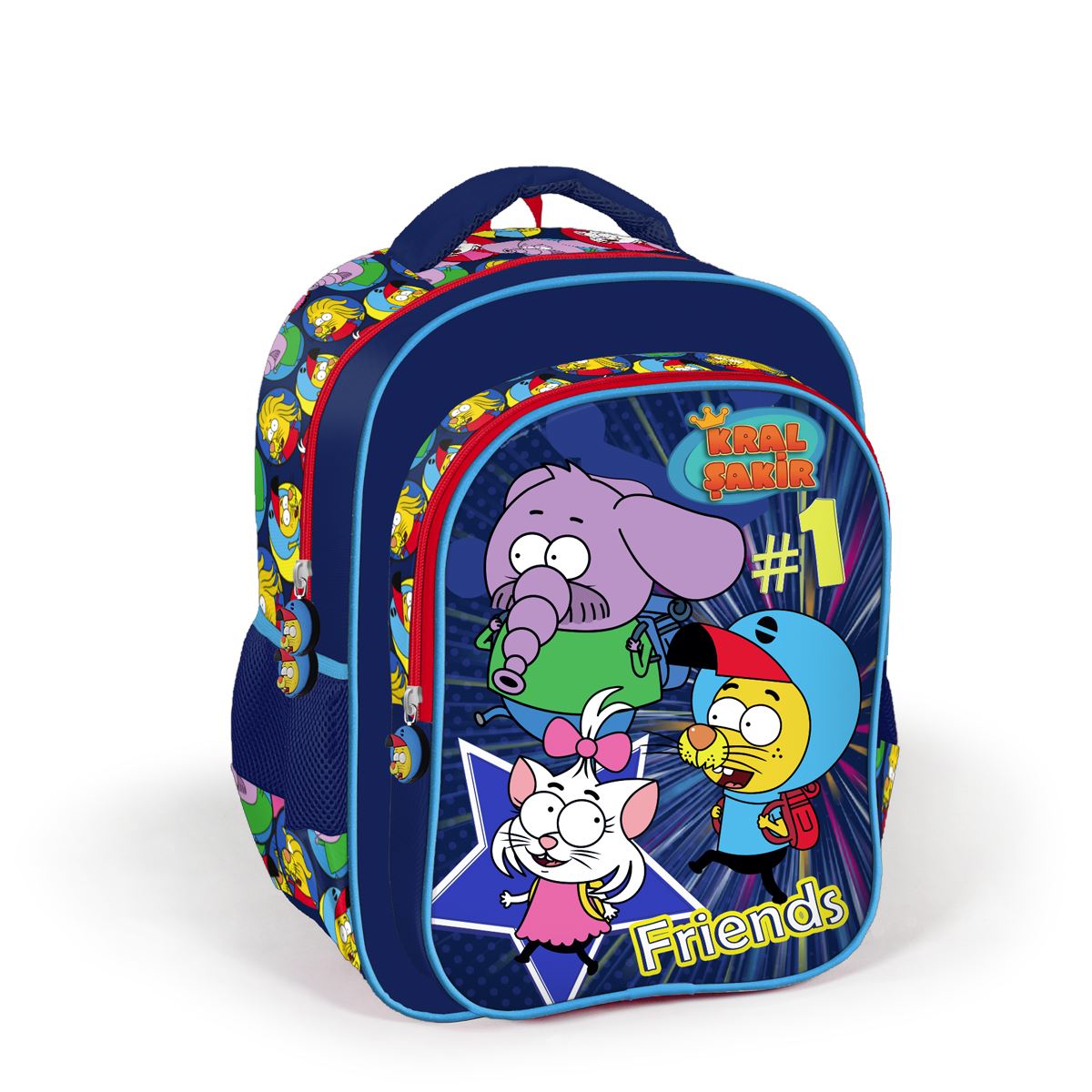 KRAL ŞAKİR OKUL ÇANTASI 33127 İKİ BÖLMELİ 1