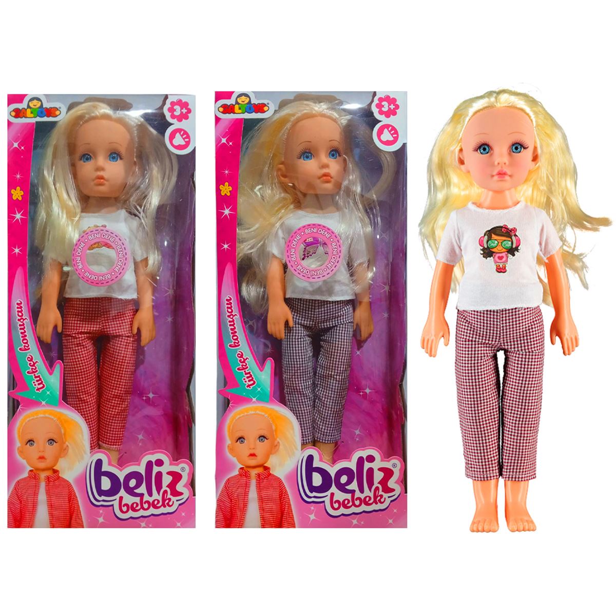 GALTOYS BELİZ BEBEK GLT1208 SESLİ PİLLİ 47 CM 3+ 1