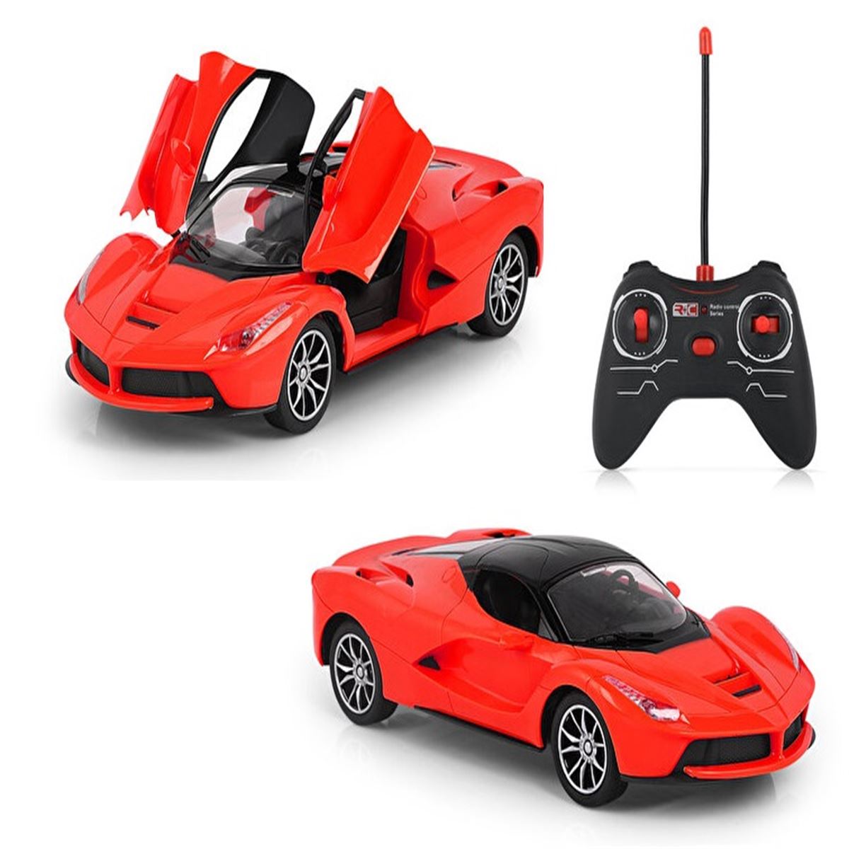 GALTOYS KUMANDALI RACER CAR BW333-183-A FERRARİ KIRMIZI 1.16 PİLLİ ŞARJLI 3+ 1