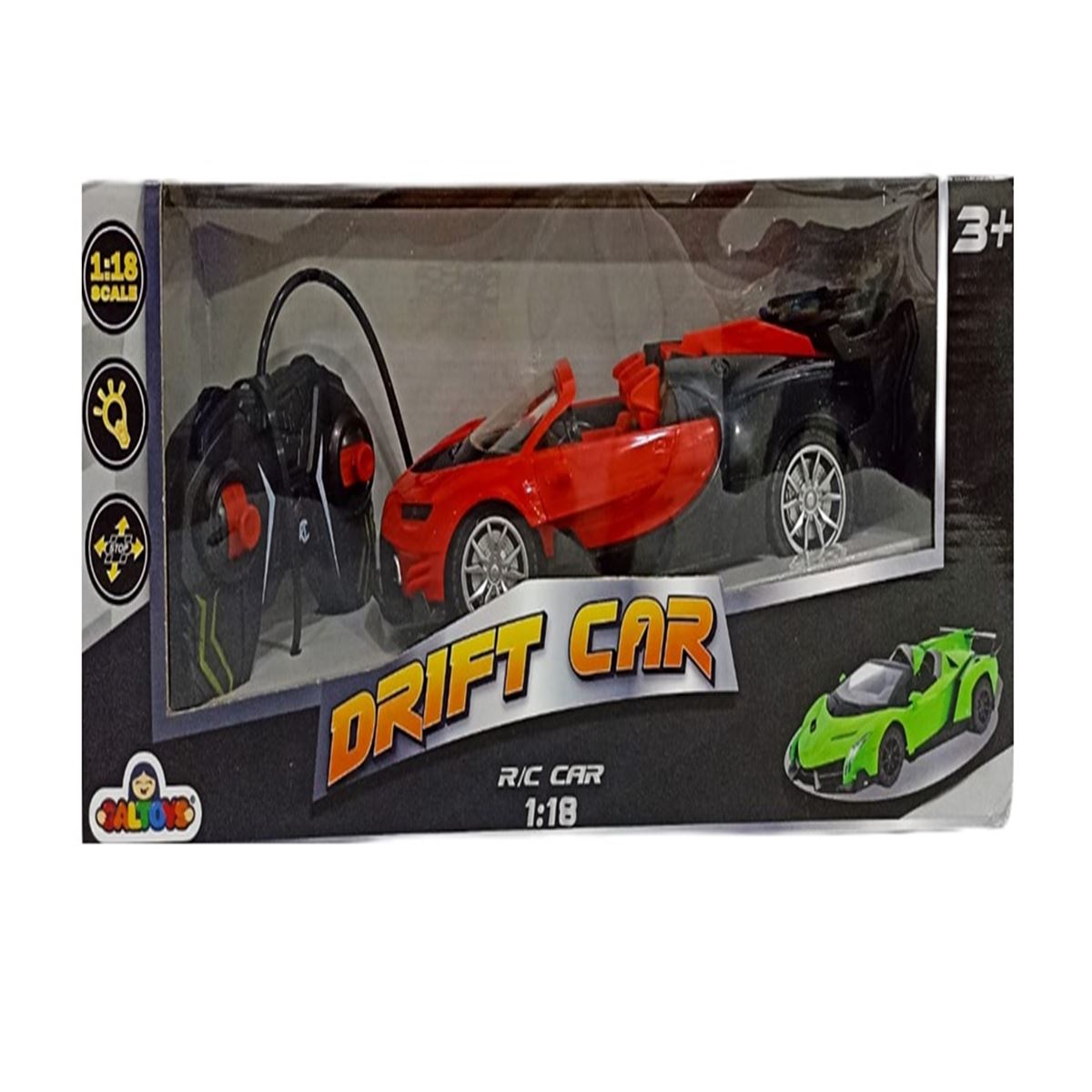GALTOYS KUMANDALI ARABA 797-26 DRİFT  KIRMIZI ÜSTÜ AÇIK BUGATTİ 1.18 SCALE  ŞARJLI PİLLİ IŞIKLI 3+ 1
