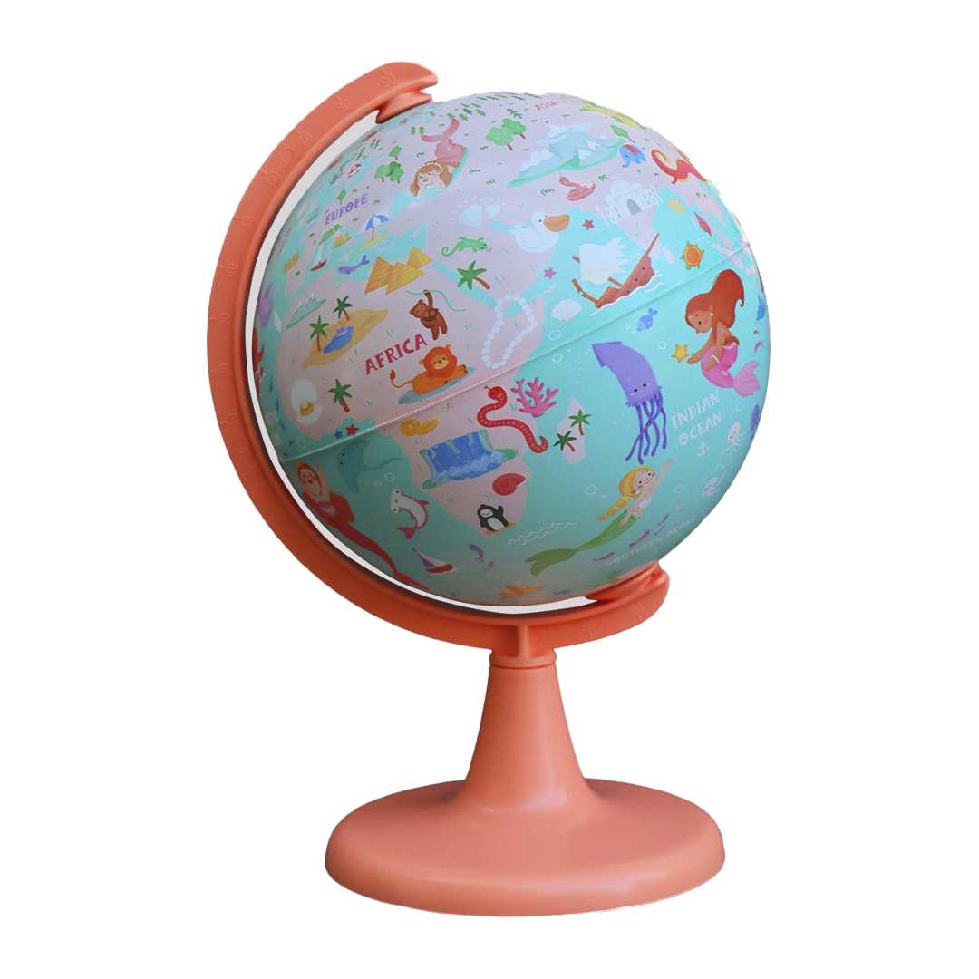 GÜRBÜZ PUZZLE 48156 MERMAİD JOURNEY KÜRE 15 CM 54 PARÇA 3+ 1