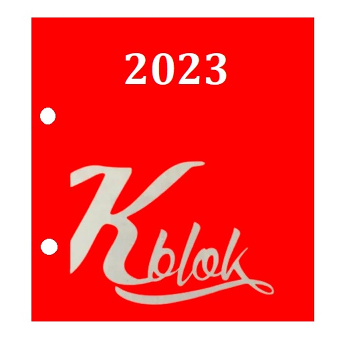 KESKİN K-BLOK MASA TAKVİMİ 2023 840450 9.5x13 GÜNLÜK 1