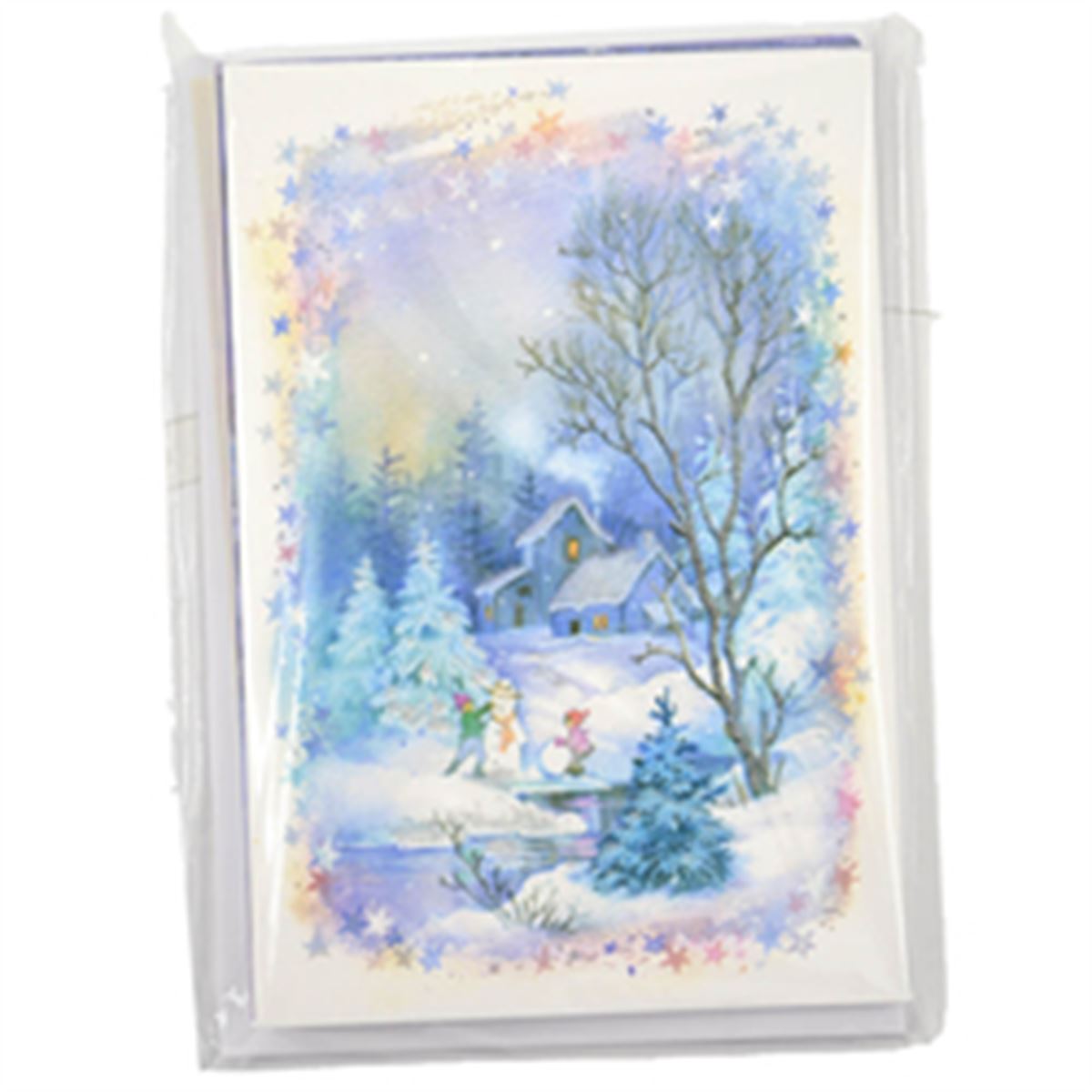 KESKİN YILBAŞI TEBRİK KARTI SİMLİ ZARFLI 900208-99 8 Lİ 1