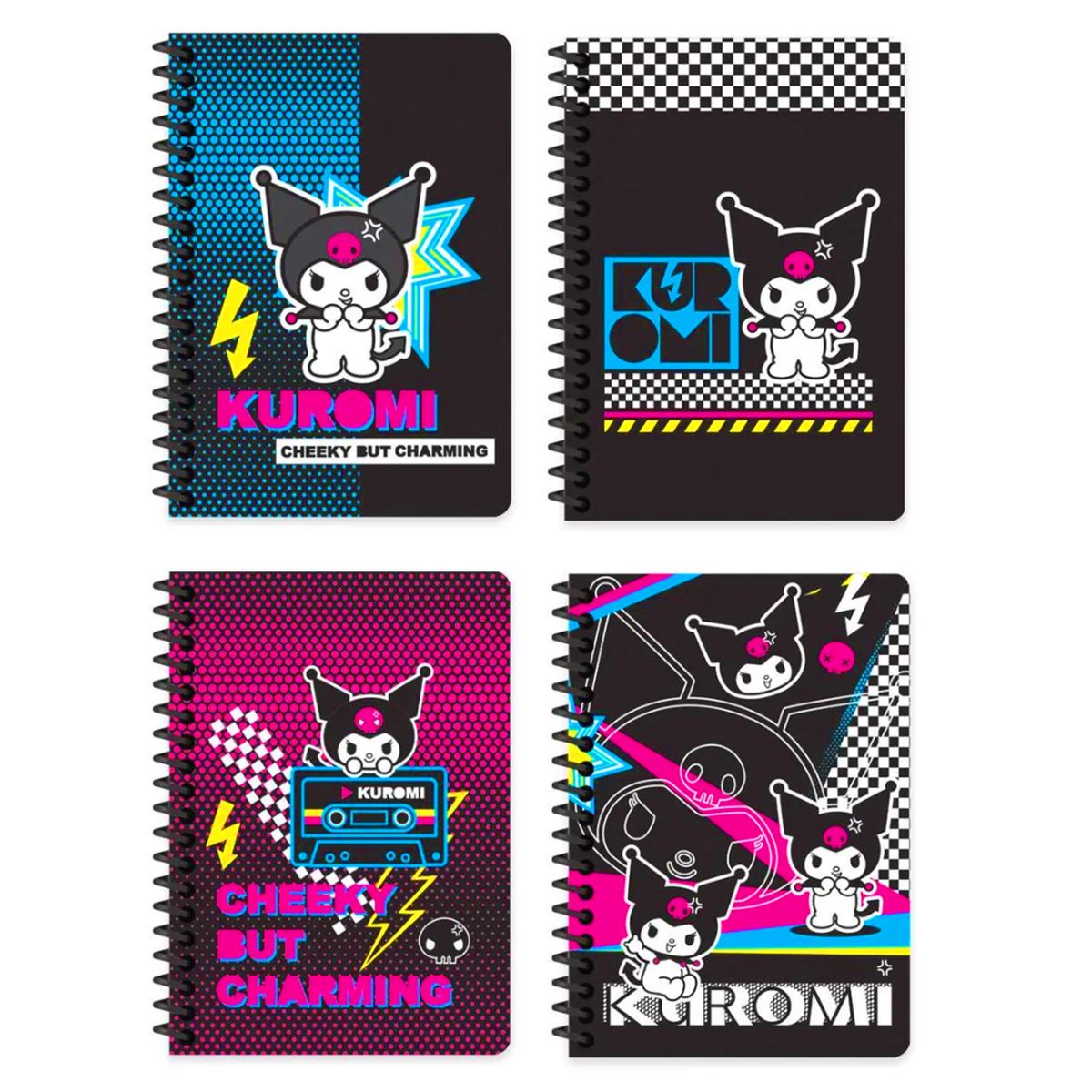 KUROMİ DEFTER A5 SPİRALLİ KARTON KAPAK 80 YP KARELİ 380632-12 1