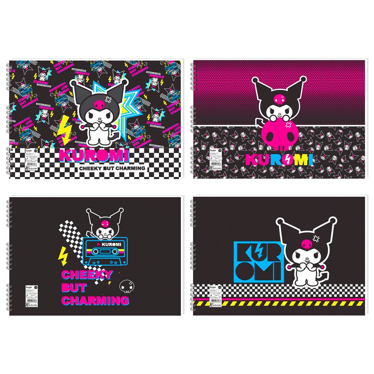 KUROMİ RESİM DEFTERİ KARTON KAPAK SPİRALLİ 25x35 15 YP 24 LÜ 300215-12 1