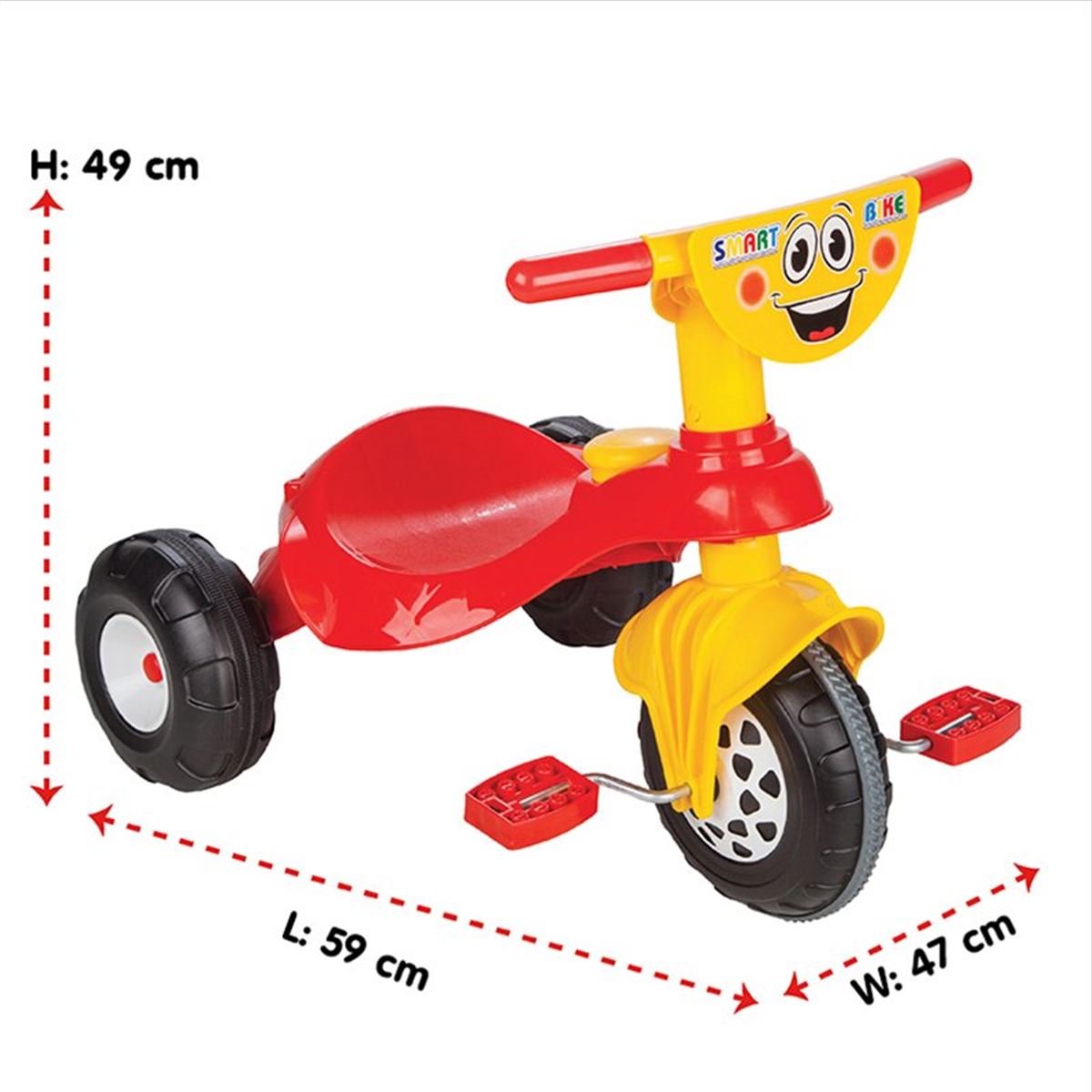 PİLSAN SMART BİSİKLET 07-132 SMART KIRMIZI 1