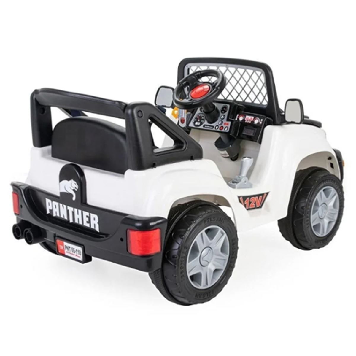 PİLSAN KUMANDALI ARABA 05-118 AKÜLÜ 12V BEYAZ 1