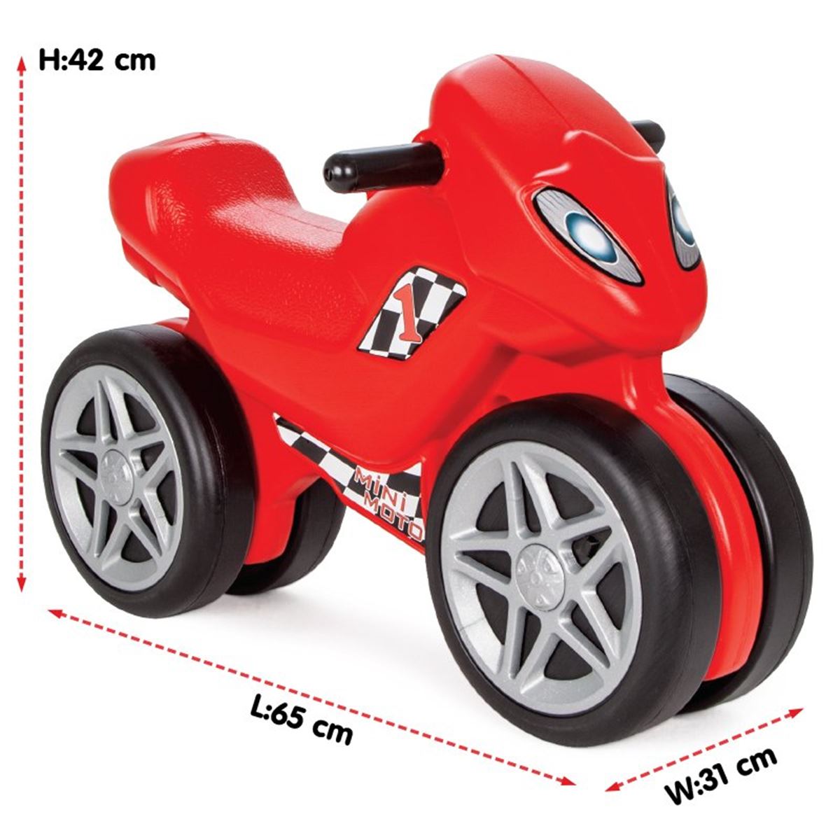 PİLSAN MİNİ MOTO 06-809 KUTULU 3+ 1