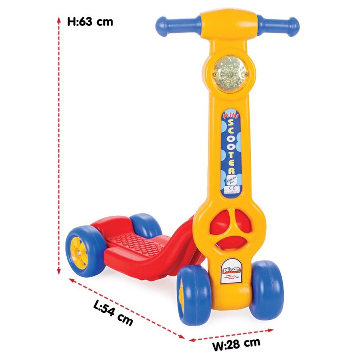 PİLSAN MİNİ SCOOTER 07-811 PEMBE 1