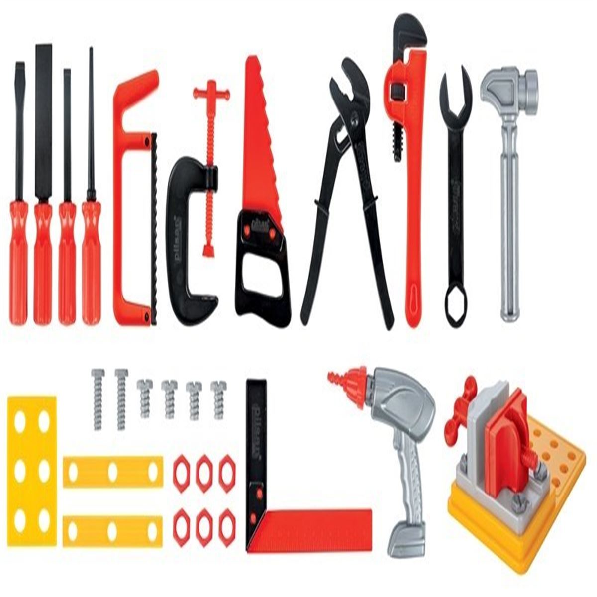 PİLSAN TOOL BOX MİNİ ALET ÇANTASI 03-248 34 PARÇA 3+ 1