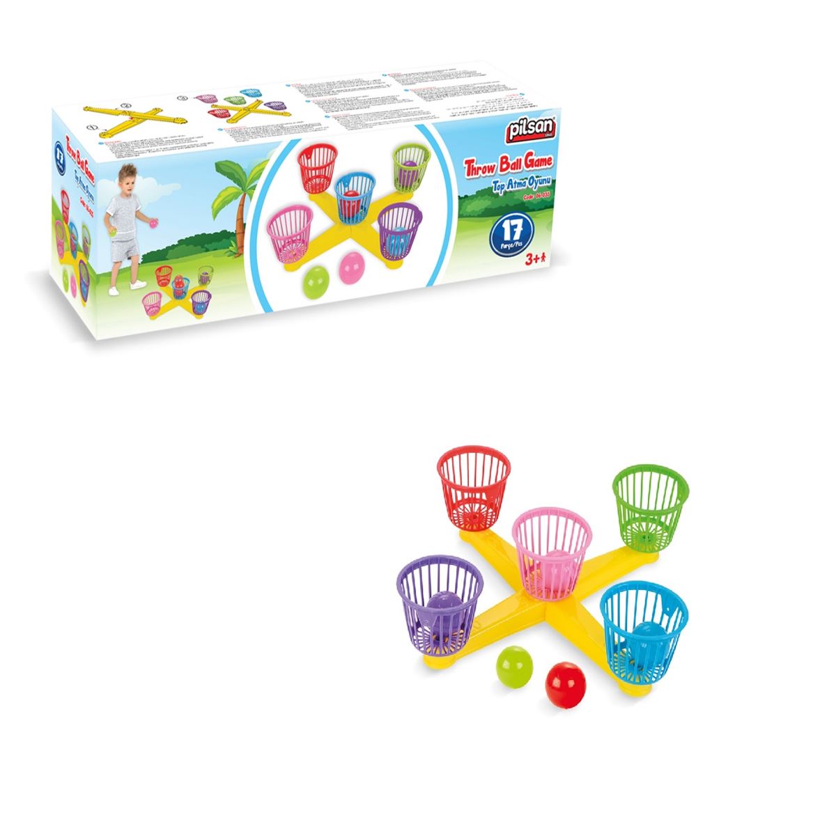 PİLSAN BALL TOSS 06-035 TOP ATMA OYUNU 3+ 1